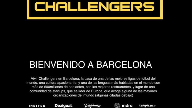 El evento tecnológico Challengers reunirá en Barcelona a 1.500 expertos en ‘startups’