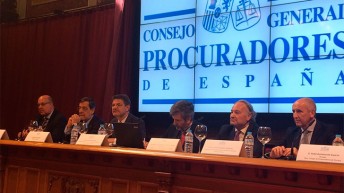 Catalá inaugura el XIV Congreso Nacional del Consejo General de Procuradores de España