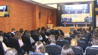 El Colegio de Abogados de Madrid da la bienvenida a los futuros abogados que inician el Master de Acceso