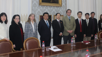 Una delegación de juristas chinos visita el Colegio de Abogados de Madrid