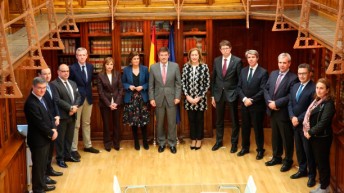 Catalá coordina la próxima creación de órganos judiciales y la convocatoria de la Oferta de Empleo Público