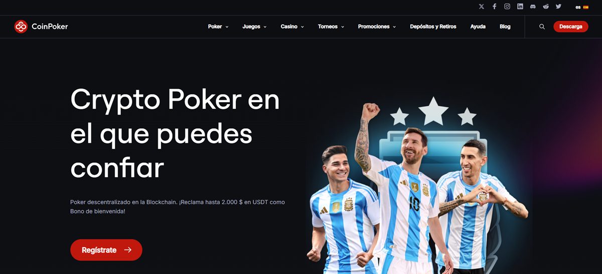 Los mejores casinos online de póker online con dinero real en España - CoinPoker